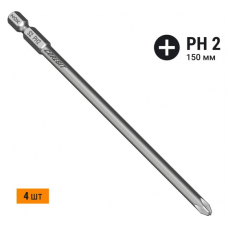 Бита Ph2-150 E6.3, 4 шт ПВХ COREBIT